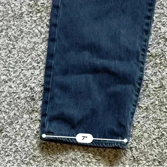 Levi's 501 Button Fly Original Fit Black Jeans size 38x32 - Picture 10 of 13